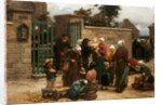 La Pardon de Plourin, Brittany by Leon-Augustin Lhermitte