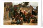 La Pardon de Plourin, Brittany by Leon-Augustin Lhermitte