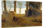 The Shepherdess by Jean-François Millet