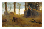 The Shepherdess by Jean-François Millet