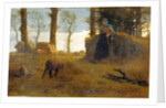 The Shepherdess by Jean-François Millet