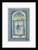 Tile with Plan of the Ka'ba by Unknown