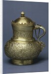 Jug with lid and handle in the form of a dragon. Probably Istanbul, Turkey, mid-16th century by Unknown