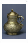 Jug with lid and handle in the form of a dragon. Probably Istanbul, Turkey, mid-16th century by Unknown