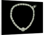 Silver belt and hanger by Unknown