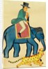 An Englishman on an Elephant by Unknown