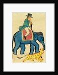 An Englishman on an Elephant by Unknown