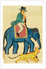 An Englishman on an Elephant by Unknown
