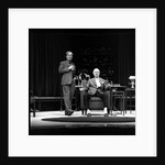 John Gielgud and Ralph Richardson in Harold Pinter's No Man's Land at Old Vic Theatre by Anthony Crickmay