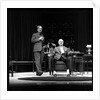John Gielgud and Ralph Richardson in Harold Pinter's No Man's Land at Old Vic Theatre by Anthony Crickmay