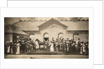 The stables scene from Cecil Raleigh and Henry Hamilton's The Whip at Drury Lane Theatre by Unknown