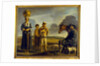 La Halte du Cavalier or Landscape with Figures by Louis Le Nain