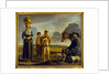 La Halte du Cavalier or Landscape with Figures by Louis Le Nain