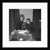 Lionel Bart and Shane Fenton, aka Alvin Stardust by Harry Hammond