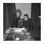 Lionel Bart and Shane Fenton, aka Alvin Stardust by Harry Hammond