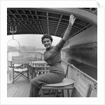 Connie Francis on Riverboat promotion trip by Harry Hammond
