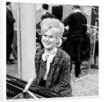 Dusty Springfield at television studio by Harry Hammond