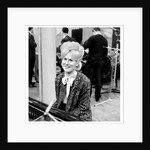 Dusty Springfield at television studio by Harry Hammond