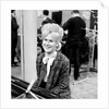Dusty Springfield at television studio by Harry Hammond