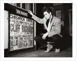 Cliff Richard at the Chiswick Empire foyer by Harry Hammond