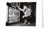 Cliff Richard at the Chiswick Empire foyer by Harry Hammond