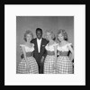 Beverley Sisters and Nat King Cole by Harry Hammond