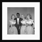 Beverley Sisters and Nat King Cole by Harry Hammond