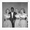 Beverley Sisters and Nat King Cole by Harry Hammond