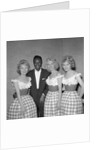 Beverley Sisters and Nat King Cole by Harry Hammond