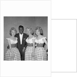 Beverley Sisters and Nat King Cole by Harry Hammond