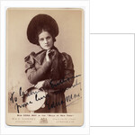 Edna May in Hugh Morton's The Belle of New York at Shaftesbury Theatre by W. and D. Downey