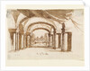 Set Design for Arsinoe by James Thornhill