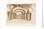 Set Design for Arsinoe by James Thornhill