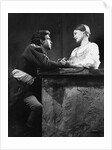John Stride and Judi Dench in William Shakespeare's Romeo and Juliet at the Old Vic Theatre by Houston Rogers