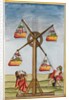 Family on a ferris-wheel. Madras, India, late 18th century by Unknown