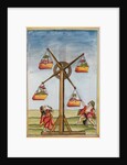 Family on a ferris-wheel. Madras, India, late 18th century by Unknown