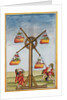 Family on a ferris-wheel. Madras, India, late 18th century by Unknown