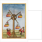 Family on a ferris-wheel. Madras, India, late 18th century by Unknown