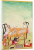 Two draughtsmen at work. Madras, India, late 18th century by Unknown