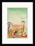 Two draughtsmen at work. Madras, India, late 18th century by Unknown