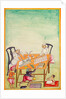 Two draughtsmen at work. Madras, India, late 18th century by Unknown