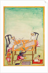 Two draughtsmen at work. Madras, India, late 18th century by Unknown
