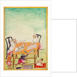 Two draughtsmen at work. Madras, India, late 18th century by Unknown