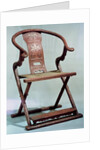Folding Chair. China, 16th century by Unknown