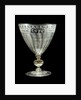 Clear Glass Goblet by Jacob Verzelini the Elder & Anthony de Lysle