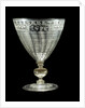 Clear Glass Goblet by Jacob Verzelini the Elder & Anthony de Lysle