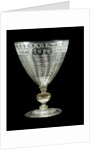 Clear Glass Goblet by Jacob Verzelini the Elder & Anthony de Lysle