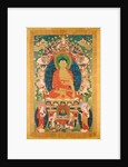 Buddha Sakayamuni with his Two Chief Disciples. Tibet, 18th century by Unknown