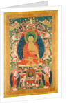 Buddha Sakayamuni with his Two Chief Disciples. Tibet, 18th century by Unknown