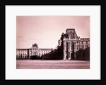 Louvre Pavillion Mollien by Gustave Le Gray
